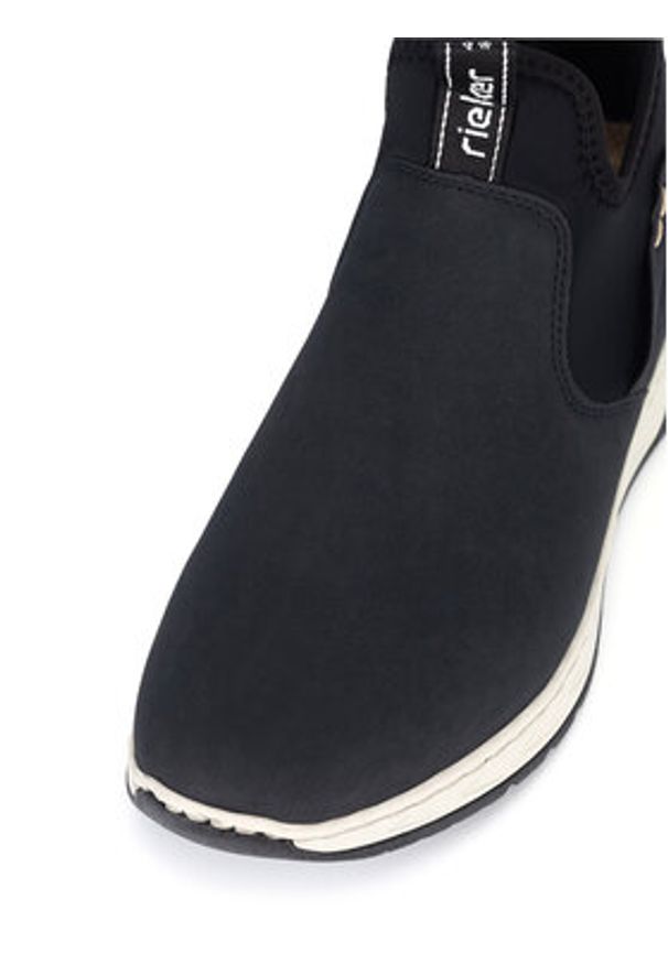 Rieker Sneakersy M0053-14 Niebieski. Kolor: niebieski. Materiał: materiał