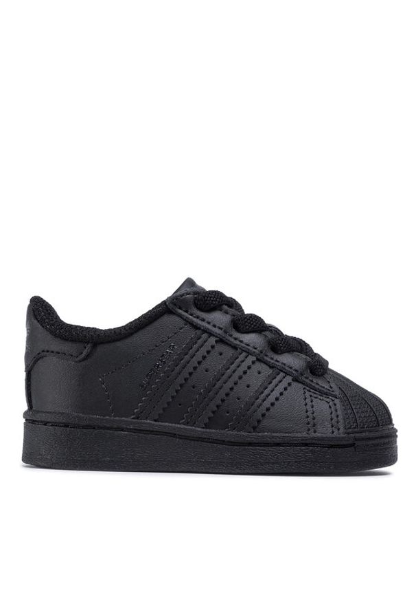 Adidas - adidas Sneakersy Superstar El I FU7716 Czarny. Kolor: czarny. Materiał: skóra. Model: Adidas Superstar