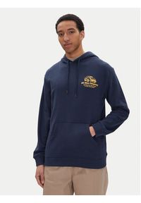 DC Shoes Bluza EDYSF03245 Granatowy Regular Fit. Kolor: niebieski. Materiał: bawełna