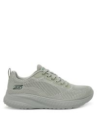 skechers - Skechers Sneakersy 117209/SAGE Zielony. Kolor: zielony. Materiał: materiał #1