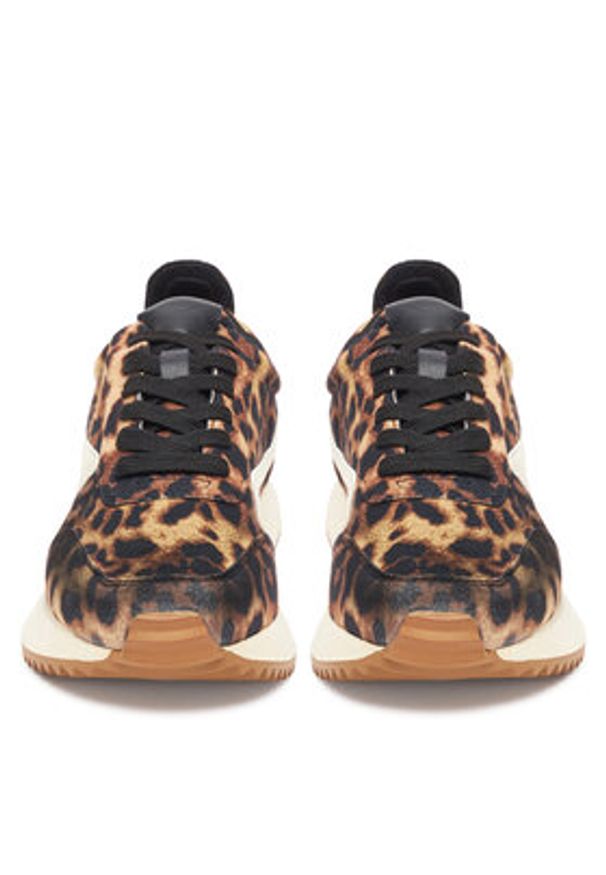DeeZee Sneakersy AM25252 Brązowy. Kolor: brązowy. Materiał: materiał
