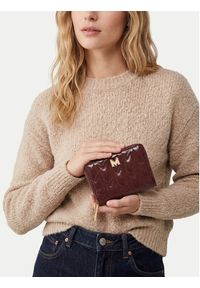 MEXX Portfel CEO-MEXX-W1-003-AW26 Bordowy. Kolor: czerwony. Materiał: skóra #2