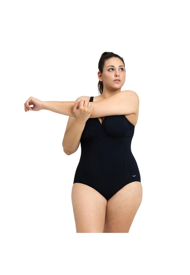 Strój kąpielowy damski jednoczęściowy kostium basen Arena Bodylift. Kolor: czarny