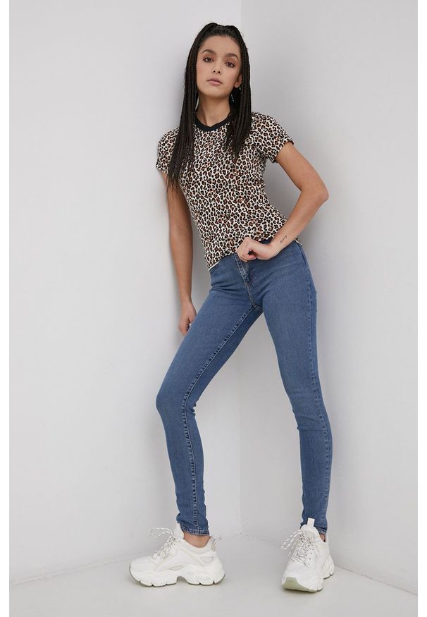 Levi's® - Levi's - Jeansy 721. Okazja: na spotkanie biznesowe. Kolor: niebieski. Styl: biznesowy