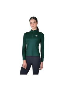 DUBLIN - Damska koszulka jeździecka z długim rękawem Dublin. Kolor: zielony. Długość rękawa: długi rękaw. Długość: długie #1