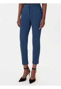 Patrizia Pepe Spodnie materiałowe 8P082/ A715 Niebieski Slim Fit. Kolor: niebieski. Materiał: wiskoza #1