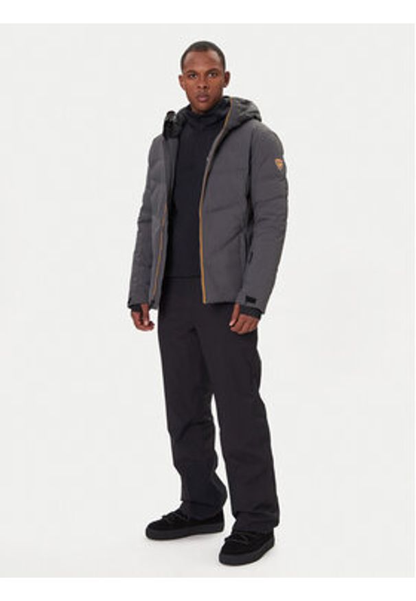 Rossignol Kurtka narciarska RLMMJ05 Szary Regular Fit. Kolor: szary. Materiał: syntetyk. Sport: narciarstwo