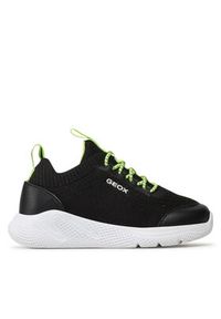 Geox Sneakersy J Sprintye B. A J25GBA 0006K C9999 M Czarny. Kolor: czarny. Materiał: materiał #5