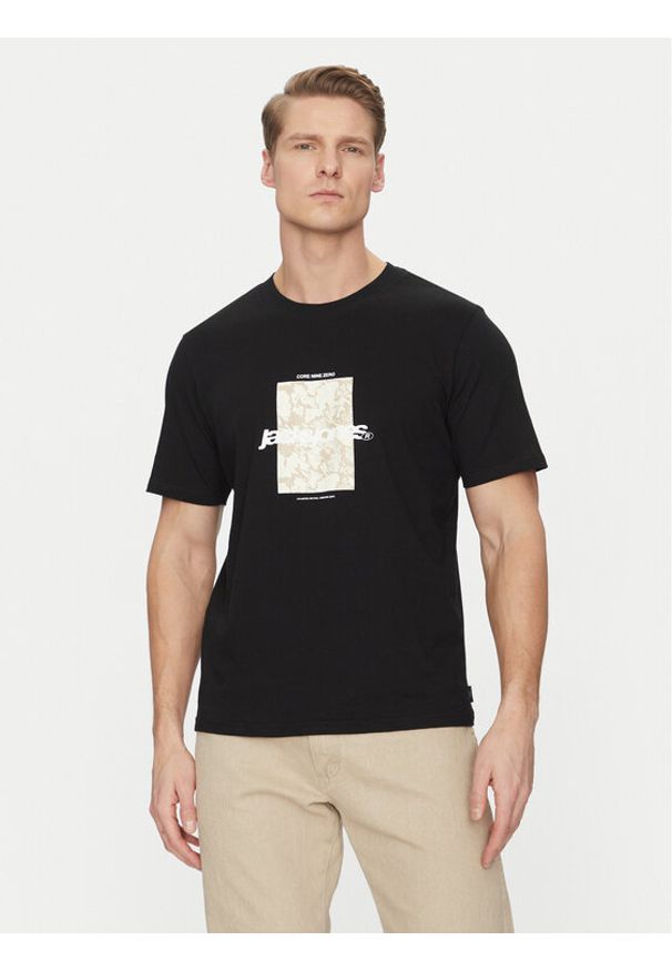 Jack & Jones T-Shirt Tarmac 12273239 Czarny Regular Fit. Kolor: czarny. Materiał: bawełna