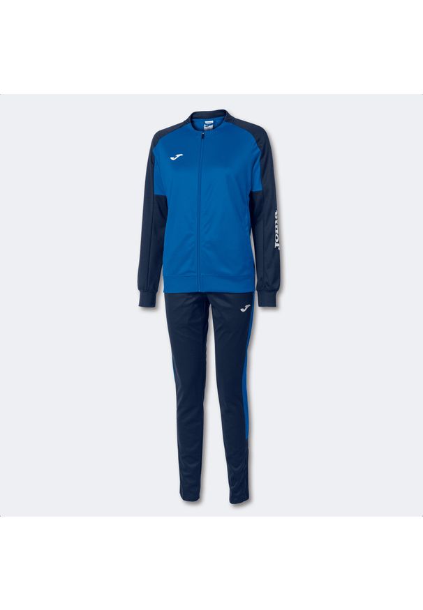 Dres do piłki nożnej damski Joma Eco championship. Kolor: niebieski. Materiał: dresówka