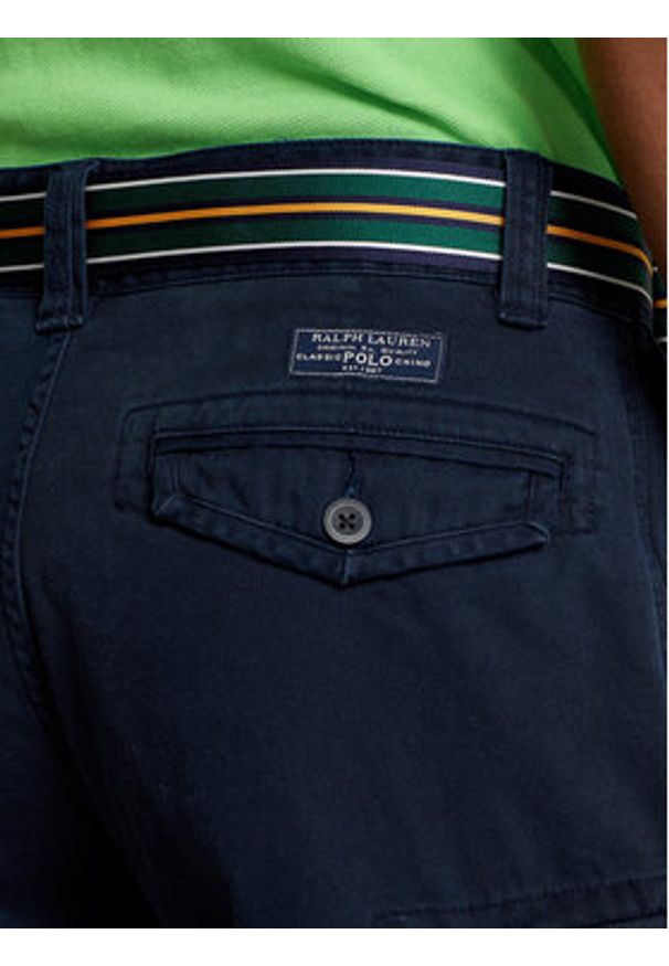 Polo Ralph Lauren Szorty materiałowe 710548502005 Granatowy Classic Fit. Kolor: niebieski. Materiał: bawełna