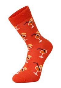 Happy-Socks - Happy Socks Skarpety Mężczyźni czerwony|pomarańczowy wzorzysty, 41-46. Kolor: pomarańczowy, czerwony, wielokolorowy. Materiał: dzianina #1
