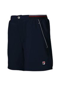 Spodnie treningowe męskie Fila Short Stephan. Kolor: niebieski. Materiał: materiał, syntetyk