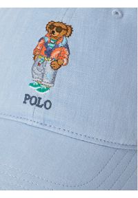 Polo Ralph Lauren Czapka z daszkiem 710B14599001 Błękitny. Kolor: niebieski. Materiał: len #4