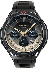HiFuture smartwatch Active czarno-czerwony/black red HSSW9BR. Rodzaj zegarka: smartwatch. Kolor: czerwony, wielokolorowy, czarny