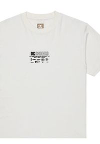 DC Shoes T-Shirt Made Custom EDYZT04368 Biały Regular Fit. Kolor: biały. Materiał: bawełna #2