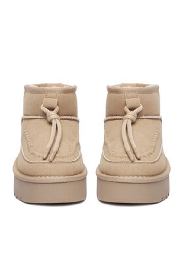 Roxy Śniegowce CEO-HDR2503-2 Beżowy. Kolor: beżowy. Materiał: materiał