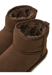 ONLY Shoes Śniegowce Onlfeodora Teddy Lined Boot 15330019 Brązowy. Kolor: brązowy. Materiał: materiał #4