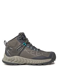 keen - Keen Trekkingi Nxis Evo Mid Wp 1027197 Szary. Kolor: szary. Materiał: materiał #1