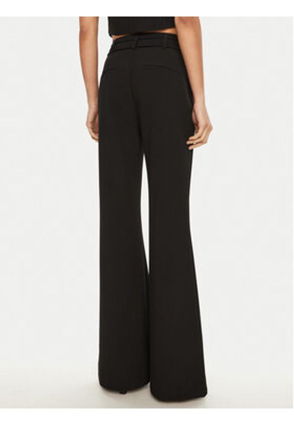 ROTATE Spodnie materiałowe 113592 Czarny Regular Fit. Kolor: czarny. Materiał: syntetyk