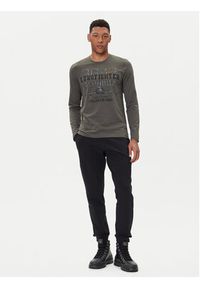 Aeronautica Militare Longsleeve 252TS2477UJ00641 Szary Regular Fit. Kolor: szary. Materiał: bawełna. Długość rękawa: długi rękaw #3