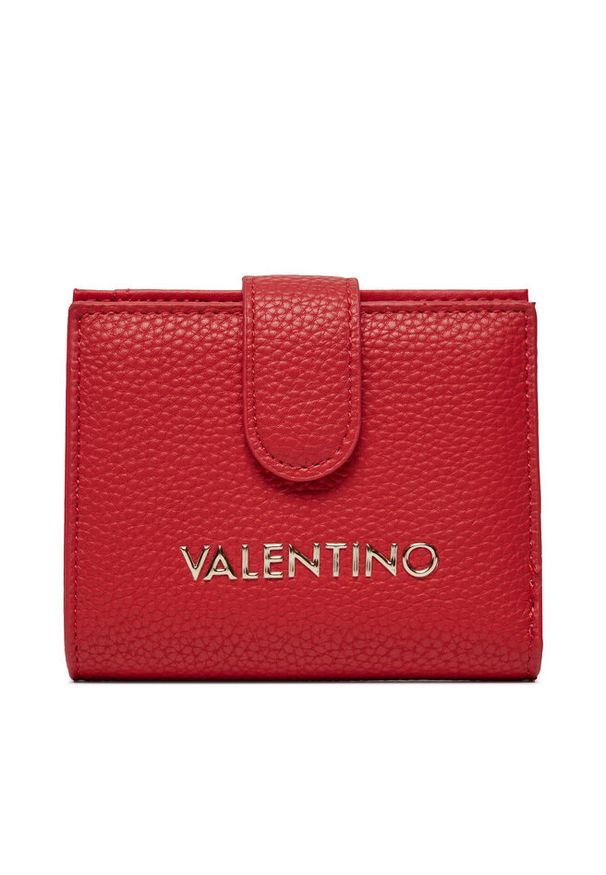 VALENTINO - Mały Portfel Damski Valentino. Kolor: czerwony