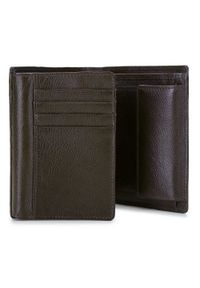 Wittchen - Męski portfel z RFID skórzany ciemny brąz. Kolor: brązowy. Materiał: skóra #8