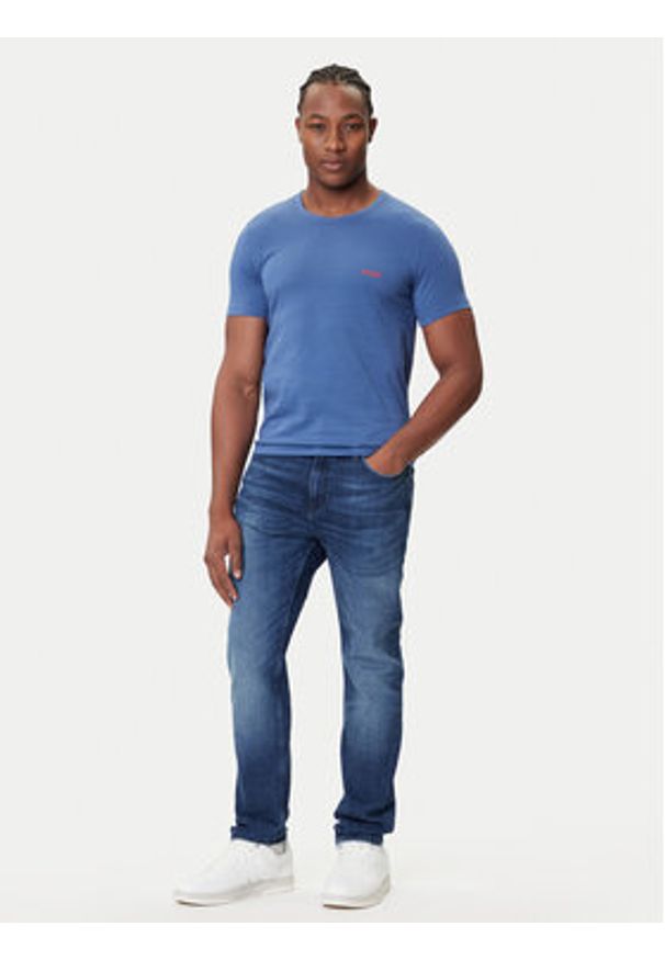 Hugo - HUGO Komplet 3 t-shirtów 50532811 Kolorowy Regular Fit. Materiał: bawełna. Wzór: kolorowy