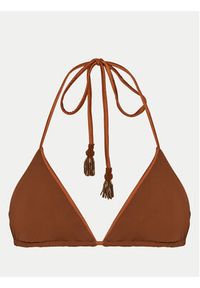 Maaji Góra od bikini Satin Umber Balmy PT3195STR037 Brązowy. Kolor: brązowy. Materiał: syntetyk #6