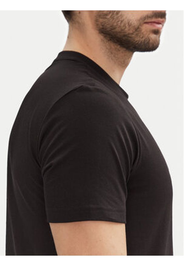 EA7 Emporio Armani T-Shirt 7M000224 AF10375 UC001 Czarny Regular Fit. Kolor: czarny. Materiał: bawełna