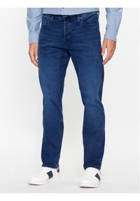 Jack & Jones - Jack&Jones Jeansy 12246918 Niebieski Tapered Fit. Kolor: niebieski #1