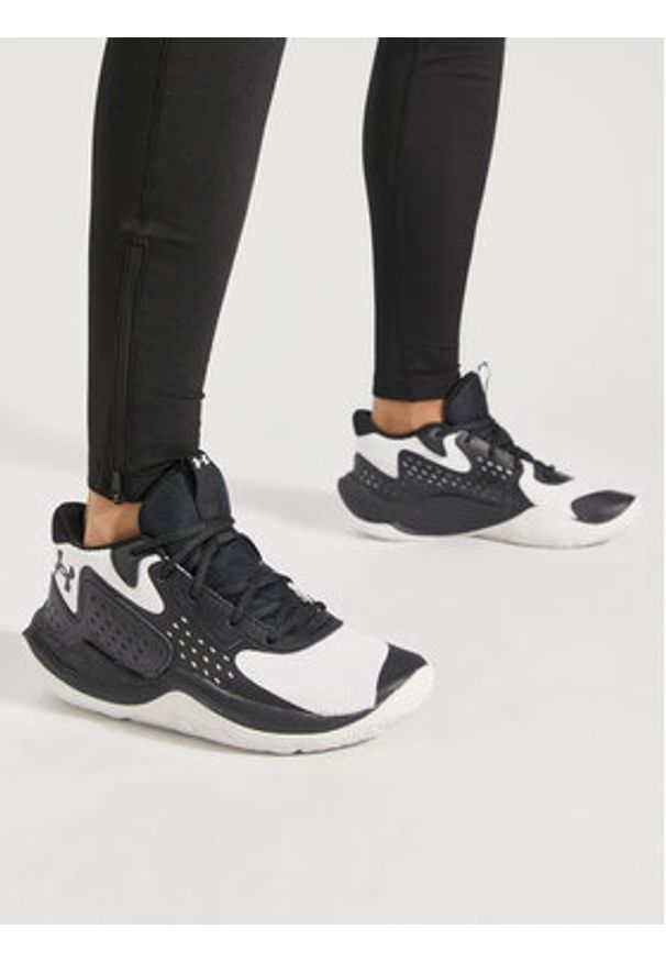 Under Armour Buty do koszykówki Ua Jet '23 3026634-006 Czarny. Kolor: czarny. Materiał: skóra. Sport: koszykówka