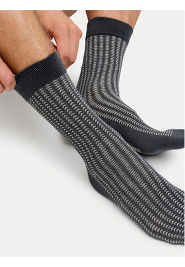 Jack & Jones Komplet bokserki i skarpety Trent Giftbox 12285126 Czarny. Kolor: czarny. Materiał: bawełna