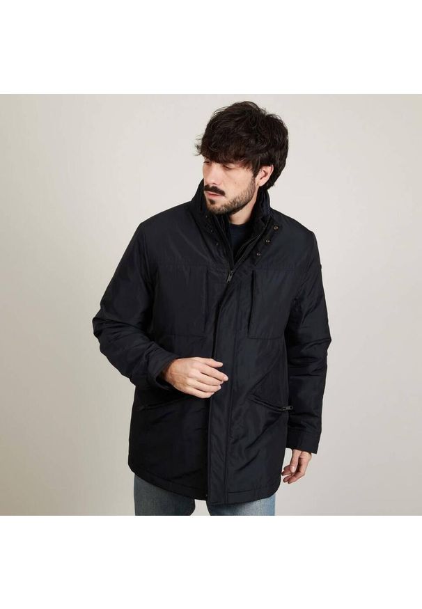 Geox - Kurtka GEOX M RENNY OUTER JKT Niebieski. Kolor: niebieski. Materiał: tkanina