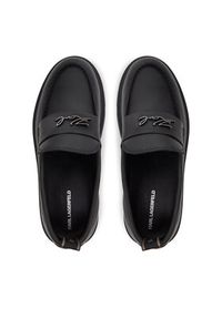 Karl Lagerfeld - KARL LAGERFELD Loafersy Kamden KL40413 Czarny. Kolor: czarny. Materiał: skóra #4