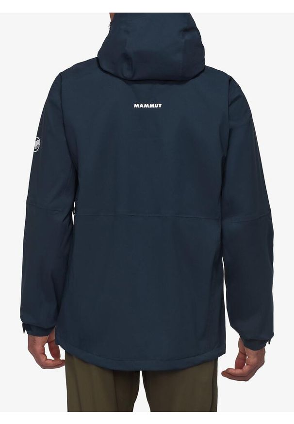 Kurtka przeciwdeszczowa męska Mammut Linard Guide HS Hooded Jacket. Kolor: niebieski
