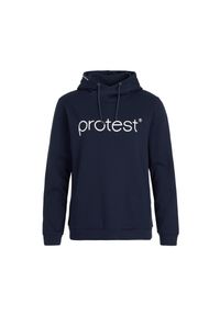 Damska klasyczna bluza z kapturem Protest. Typ kołnierza: kaptur. Kolor: niebieski #1