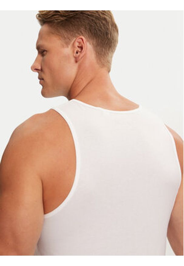 Guess Komplet 2 tank topów U97G15 KCD31 Biały Regular Fit. Kolor: biały. Materiał: bawełna