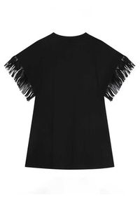 DKNY Sukienka codzienna D32880 S Czarny Regular Fit. Okazja: na co dzień. Kolor: czarny. Materiał: bawełna. Typ sukienki: proste. Styl: casual