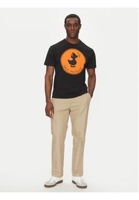 Save The Duck T-Shirt DT0825M BESY20 Czarny Regular Fit. Kolor: czarny. Materiał: bawełna #2