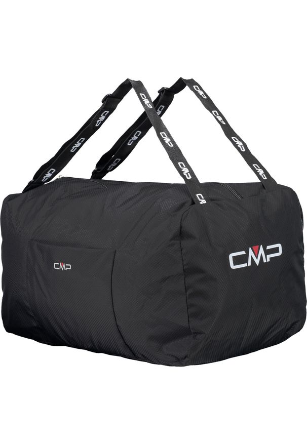 CMP - Torba sportowa FOLDABLE GYM BAG 25L składana lekka wodoodporna. Kolor: czarny. Sport: fitness