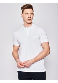 Polo Ralph Lauren Polo 710660897 Biały Regular Fit. Typ kołnierza: polo. Kolor: biały. Materiał: bawełna #1