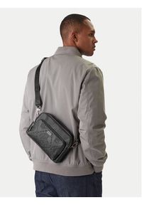 Guess Saszetka HMBOMG P5439 Czarny. Kolor: czarny. Materiał: skóra #3