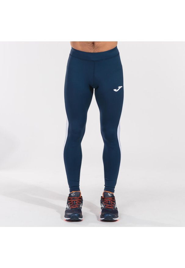 Legginsy do biegania dla dorosłych Joma Elite VII. Kolor: biały, wielokolorowy, niebieski