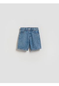Reserved - Jeansowe szorty - niebieski. Kolor: niebieski. Materiał: jeans #1