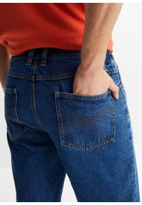 bonprix - Bermudy jeansowe z elastycznym pasem, classic fit. Kolor: niebieski #3