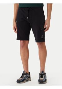 C.P. Company Szorty sportowe RCCMSB704A002246G Czarny Regular Fit. Kolor: czarny. Materiał: bawełna. Styl: sportowy #1
