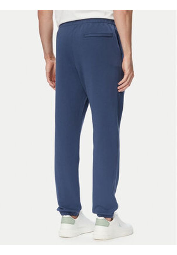 Calvin Klein Spodnie dresowe LV04LG212G Granatowy Regular Fit. Kolor: niebieski. Materiał: bawełna