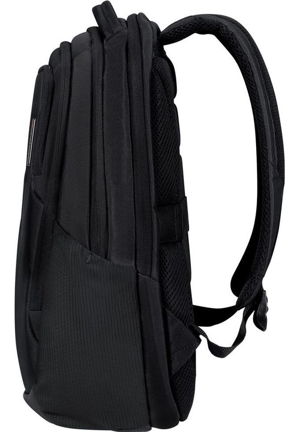 Plecak Samsonite 155196 1041 15.6'' Guardit 3.0 czarny. Kolor: czarny. Materiał: materiał, tkanina. Styl: biznesowy, klasyczny, casual