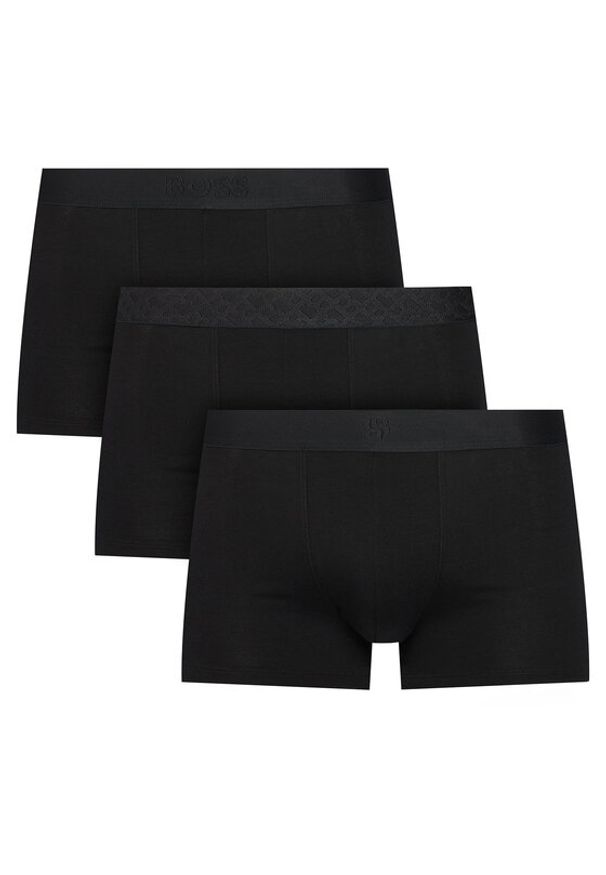 BOSS Komplet 3 par bokserek 50546745 Czarny. Kolor: czarny. Materiał: bawełna